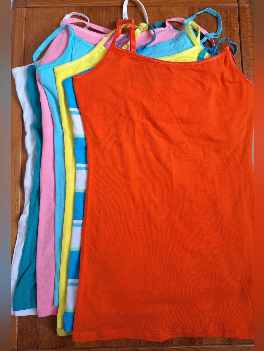 SO Camisoles Multicolor Shelf Bra Adjustable Strap Layering Womens XS
